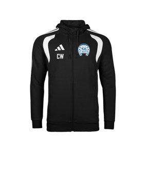 adidas Tiro 26 League Kapuzenjacke Schwarz