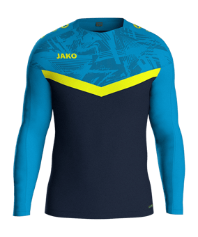JAKO Iconic Sweatshirt Blau F914 - blau