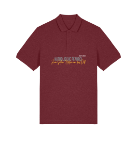 Stanley & Stella Merch Prepster 2.0 Polo Burgundy FC244 Polo Rot