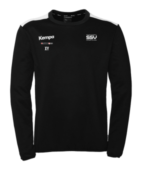 Kempa Emotion 27 Trainingssweatshirt Kids Schwarz Weiss F003