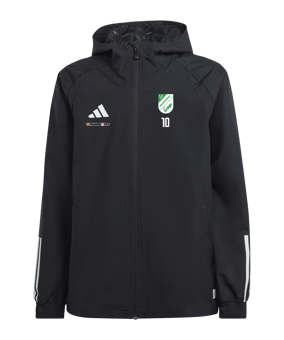 adidas Tiro 23 Competition Allwetterjacke Kids Schwarz