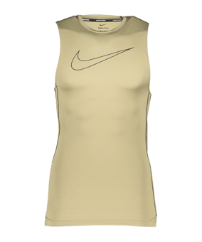 Nike Pro Tight-Fit Tanktop Grün Schwarz F276 - gruen