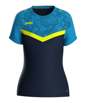 JAKO Iconic T-Shirt Damen Blau F914 - blau