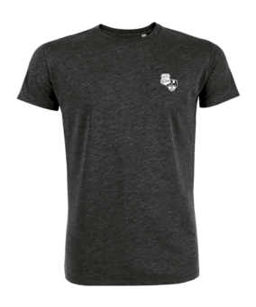 Merch Creator T-Shirt Dark Heather Grey | #justlogo1c
