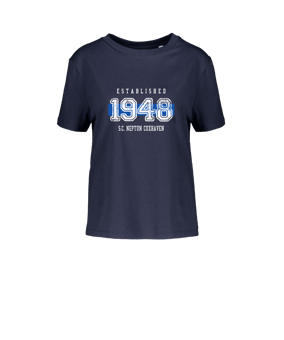 Merch Muser T-Shirt Women French Navy | #established