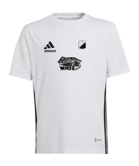 adidas Tabela 23 Trikot Kids Weiss Schwarz