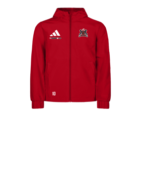 adidas Entrada 26 Jacke Kids Rot