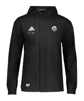 adidas Entrada 22 Allwetterjacke Kids Schwarz