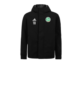 adidas Entrada 22 Allwetterjacke Kids Schwarz