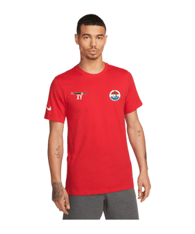 Nike Park 20 T-Shirt Rot Weiss F657