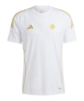 adidas Tiro 24 Trikot Weiss Gold