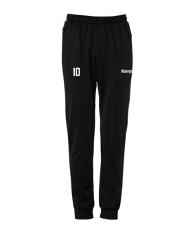 Kempa Lite Trainingshose Kids Schwarz Weiss F01