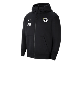 Nike Park 20 Fleece Kapuzenjacke Kids Schwarz F010