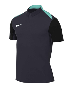 Nike Academy Pro 24 Poloshirt Blau Schwarz F453 - blau