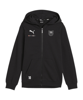PUMA teamGOAL Casuals Kapuzenjacke Kids F03