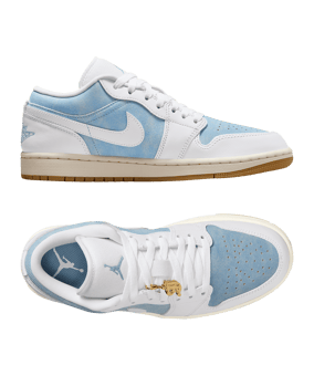 Nike Air Jordan 1 Low Damen Blau F400 - blau