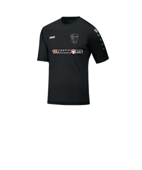 JAKO Team Trikot kurzarm Kids Schwarz F08
