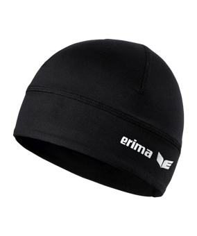 Erima Performance Beanie Mütze Schwarz - schwarz