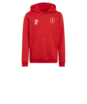 adidas Entrada 22 Hoody Kids Rot