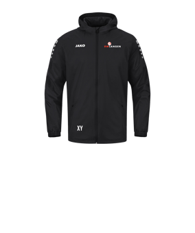 JAKO Team 2.0 Allwetterjacke Kids Schwarz F800