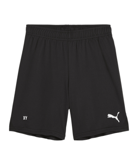 PUMA teamGOAL Short Kids Schwarz F03