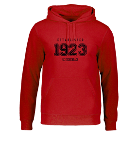 Merch Drummer 2.0 Hoody Red | #established