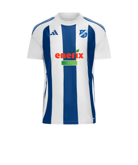 adidas Striped 24 Trikot Weiss Blau