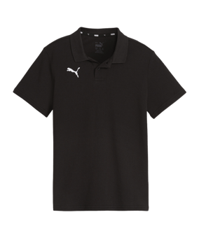 PUMA teamGOAL Casuals Poloshirt Kids Schwarz F03 - schwarz