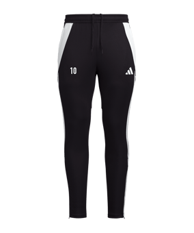 adidas Tiro 24 Trainingshose Schwarz Weiss