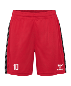 Hummel AUTHENTIC PL Short Kids Rot F3062