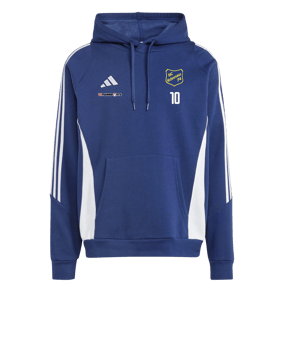 adidas Tiro 24 Hoody Blau Weiss