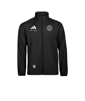 adidas Entrada 26 Regenjacke Schwarz