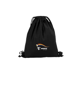 Merch Organic Premium Cotton Gymsack Black | #logo4c