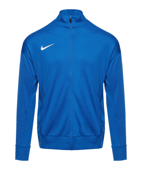 Nike DRI-FIT Strike 24 Trainingsjacke Blau Weiss - blau
