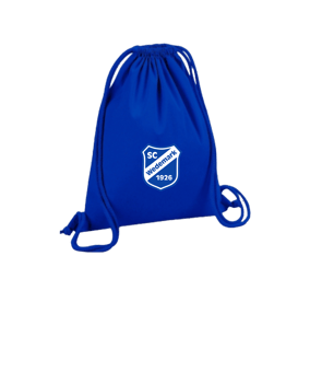 Merch Organic Premium Cotton Gymsack Bright Royal | logo4c
