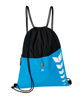 Erima Six Wings Gymsack Hellblau Schwarz