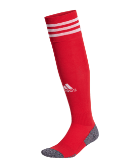 adidas Adi 21 Strumpfstutzen Rot Weiss - rot