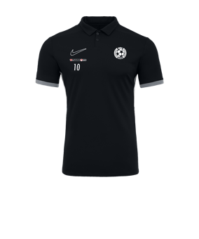Nike Academy 25 Polo Schwarz F010