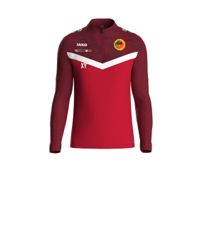 JAKO Iconic HalfZip Sweatshirt Kids Rot F103