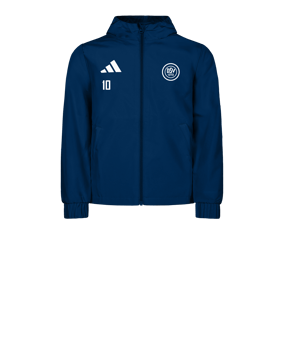adidas Entrada 26 Jacke Kids Blau