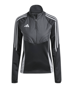 adidas Tiro 24 Trainingsjacke Damen Schwarz - schwarz