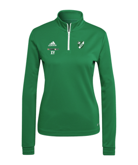 adidas Entrada 22 HalfZip Sweatshirt Damen Grün