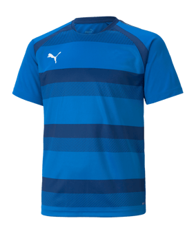 PUMA teamVISION Trikot Kids Blau F02 - blau