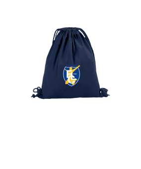 Merch Organic Premium Cotton Gymsack French Navy | #logo4c