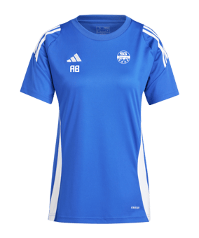 adidas Tiro 24 Trikot Damen Blau Weiss