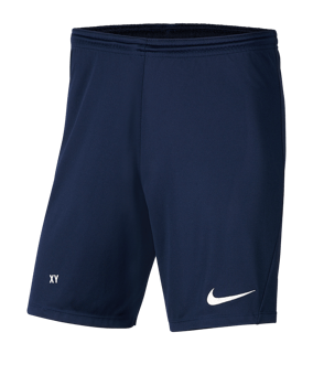 Nike Park III Short Kids Blau F410