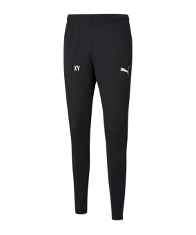 PUMA teamRISE Poly Trainingshose Schwarz F03