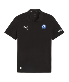 PUMA teamGOAL Casuals Poloshirt Schwarz F03