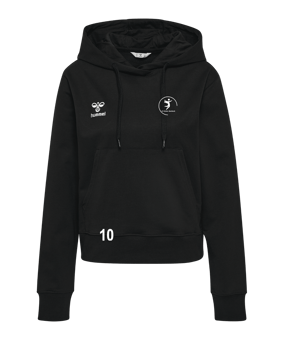 Hummel GO 2.0 Hoody Damen Schwarz F2001