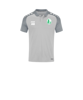JAKO Performance Polo Kids Grau Grau F845